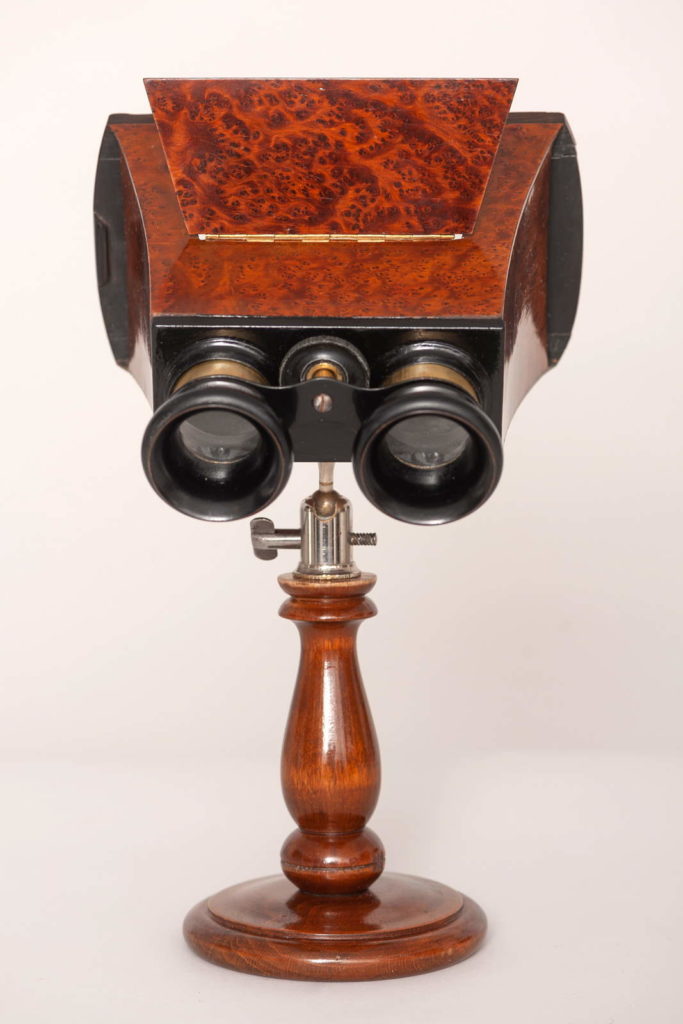 Stereoskop Brewstera na nóżce