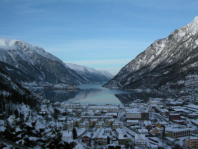 Norwegia, Odda, tu urodził się Knud Knudsen