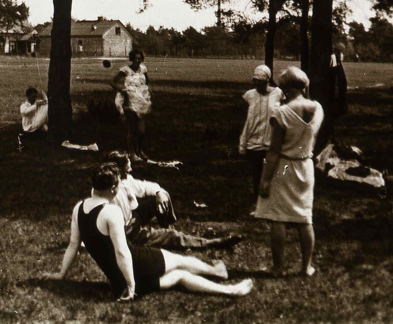 Slajd stereoskopowy, Wołomin 1927